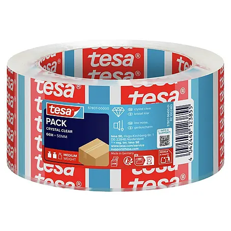 Tesa Pack Paketklebeband crystal clear