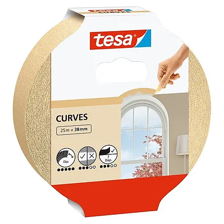 Tesa  Malerband für Rundungen
