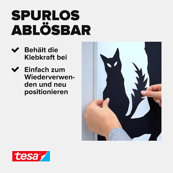 Tesa TACK Klebepads - 72 Stk. - Informationsansicht