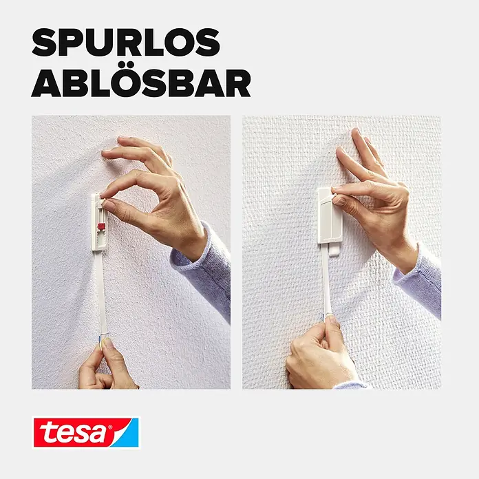 Tesa Powerstrips Selbstklebestrip Small - 14 Stk. - Informationsansicht