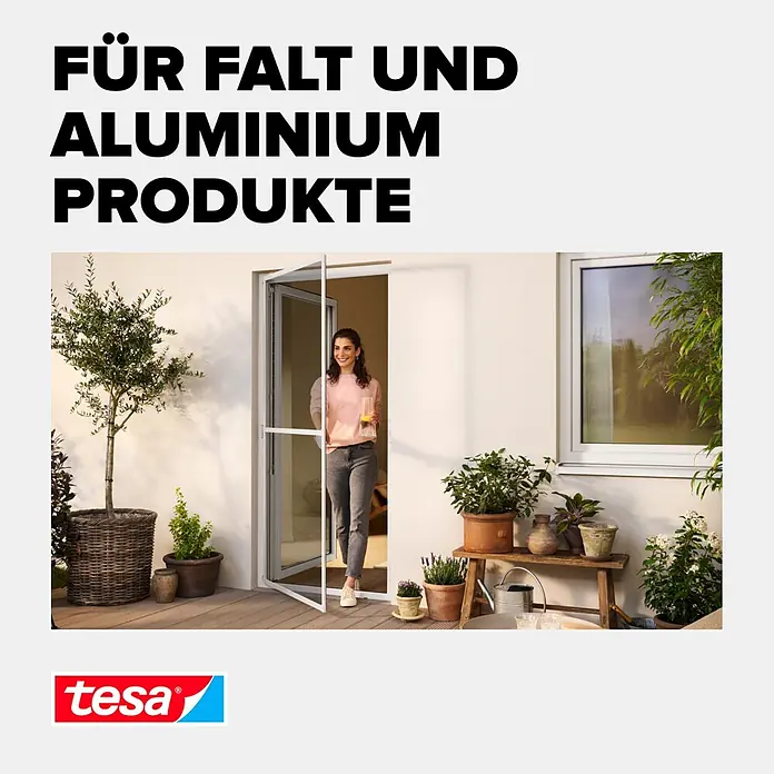 Tesa Fiberglasrolle Clear View Fiberglas-Ersatzrolle - B x H: 2,5 x 1,2 m - Informationsansicht