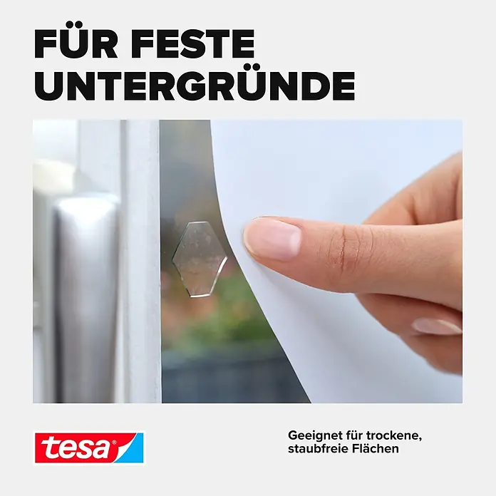 Tesa TACK Klebepads - 72 Stk. - Informationsansicht