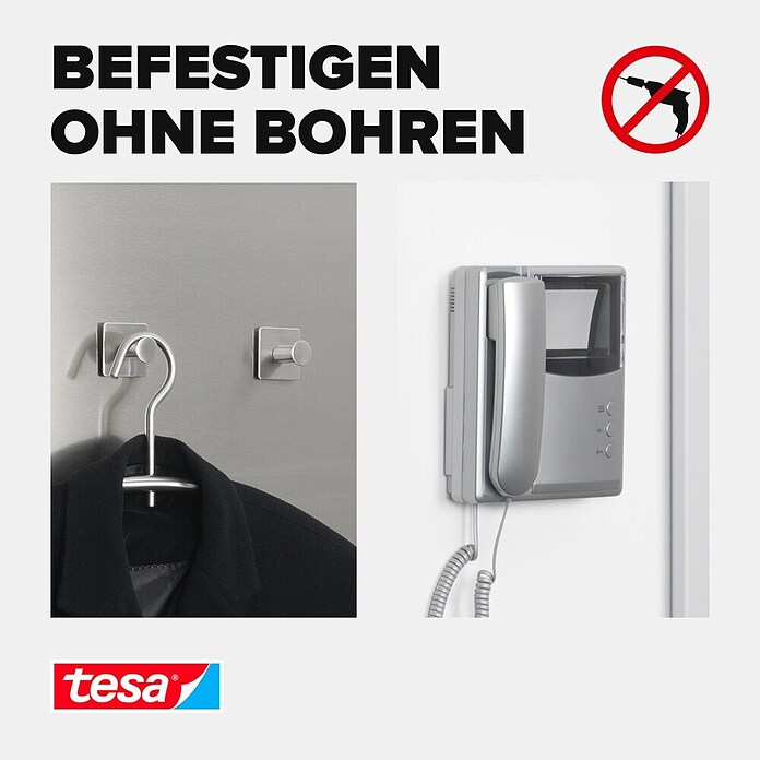 tesa Powerbond Montagepads Ultra Strong (9 Stk.)