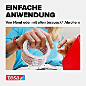 Tesa Pack Paketklebeband crystal clear (Transparent, L x B: 66 m x 50 mm)