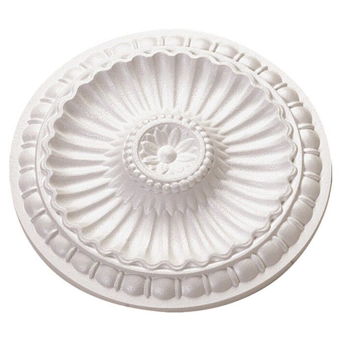 Decosa Rozeta Desire  (28 cm, Trdna polistirenska pena, Bela) | 6454 - Rosetten | HBDI - Deckenplatten,Kork,Isolierung | HBD - Tapeten | HB - Tapeten | H - Innendeko/Farben | BAUHAUS