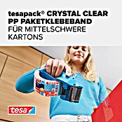 Tesa Pack Paketklebeband crystal clear (Transparent, L x B: 66 m x 50 mm)