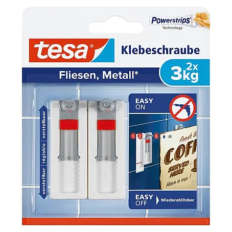 Tesa  Verstellbare Klebeschraube