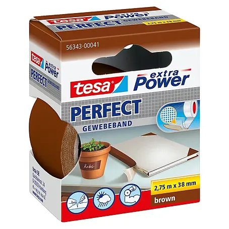 Tesa Extra Power Gewebeband PERFECT