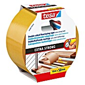 tesa Verlegeband (10 m x 50 mm, Beidseitig selbstklebend, Geeignet für: Fußbodenheizung)