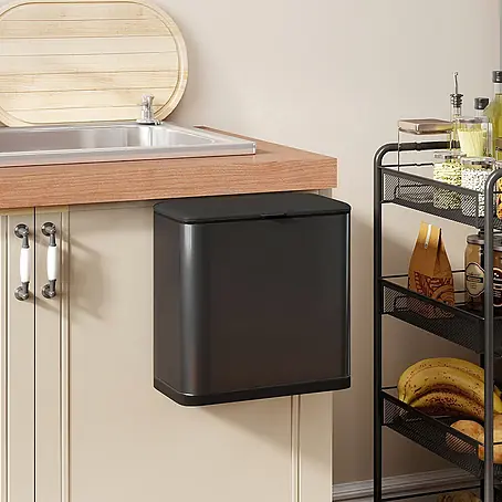 Homcom  Standard-Mülleimer zum Einhängen