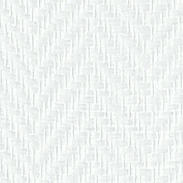 Atlantis Glasfasertapete Glasgewebe - Fischgrätmuster, 25 x 1 m - Ein feines, weißes Gewebe mit subtiler Textur, ideal für Kleidungsstücke oder Heimtextilien, die einen Hauch von Eleganz benötigen.