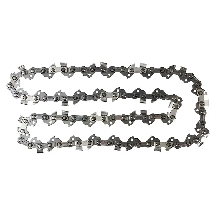 Sägekette - Passend für: Kettensägen mit 25 cm Sägeschienen, 1,1 mm Schienennutbreite und 3/8"-Teilung - Silber-graue Sägekette mit scharfen Schneidezähnen zum Holzschneiden.