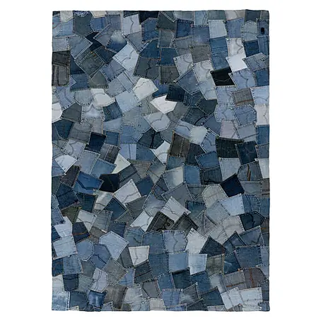 Kayoom  Flachgewebeteppich Urban Denim 490
