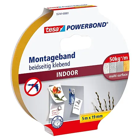 Tesa Powerbond Montageband Indoor