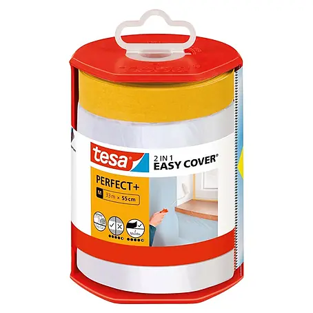 Tesa  Abdeckfolie Easy Cover Perfect+ im Spender