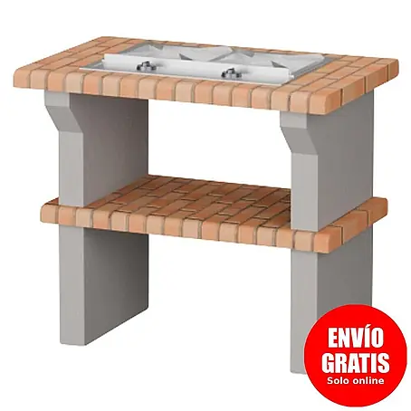 Sotnas  Mesa de barbacoa para barbacoa con cocina