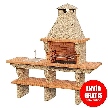 Sotnas  Barbacoa de obra Barcelos con mesa