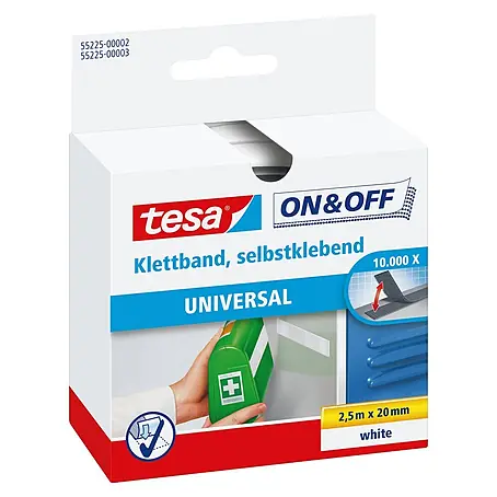 Tesa ON & OFF Klettband