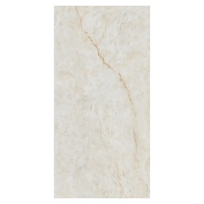RAK Ceramics Feinsteinzeugfliese Crystal - 60 x 120 cm, Onyx White, Glänzend - Draufsicht