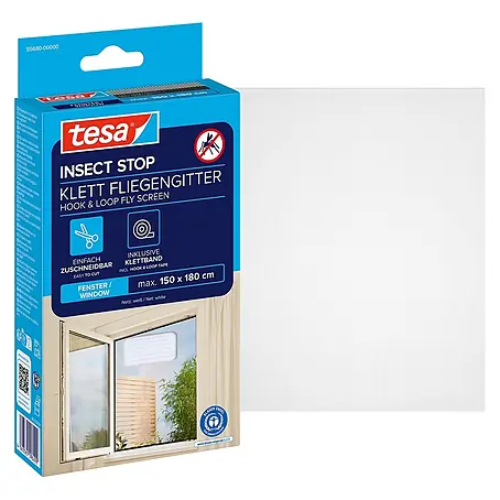 Tesa Insect Stop Insektenschutzfenster Klett