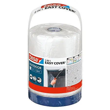 Tesa  Abdeckfolie Easy Cover Outdoor