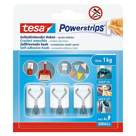Tesa Powerstrips Selbstklebehaken
