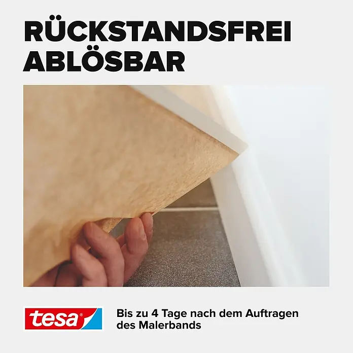 Tesa Abdeckpapier Easy Cover Economy Paper - L x B: 25 m x 18 cm - Informationsansicht