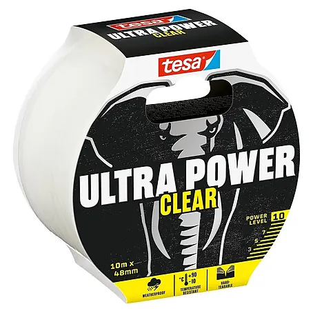 Tesa Ultra Power Reparaturklebeband Clear