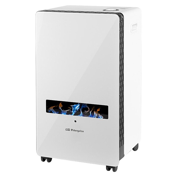 Orbegozo Estufa de gas de llama azul HBF125 (3,8 kW, Blanco) | BAUHAUS