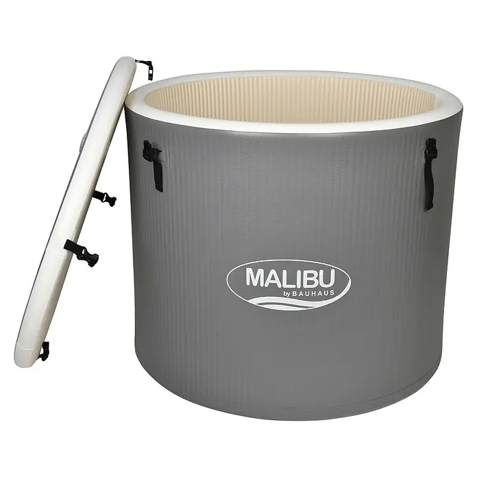 Malibu Eisbad - L x B x H: 90 x 90 x 75 cm - Vorderansicht