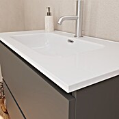 Lavabo empotrado Nairobi (91 x 46 cm, Orificios para grifo: Medio, Sin desbordamiento, Blanco, Brillante) | BAUHAUS