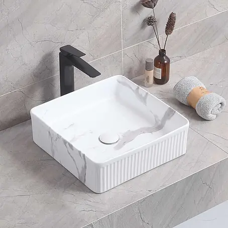 Poalgi  Aufsatzwaschbecken CORINTO IBI