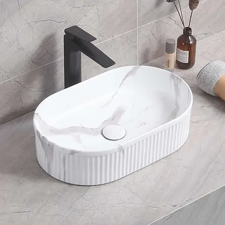Poalgi  Aufsatzwaschbecken CORINTO OVALO