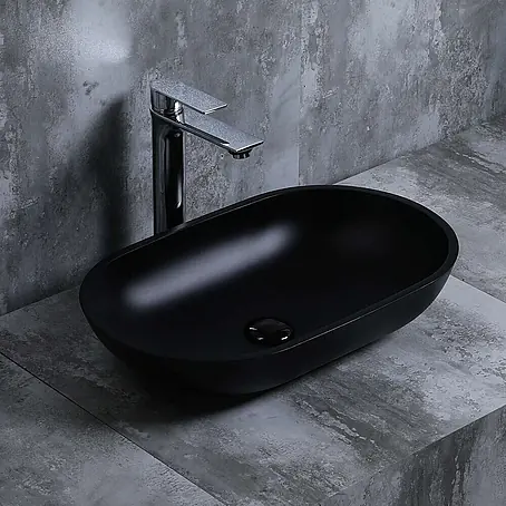 Poalgi  Aufsatzwaschbecken OVALO CRISTAL