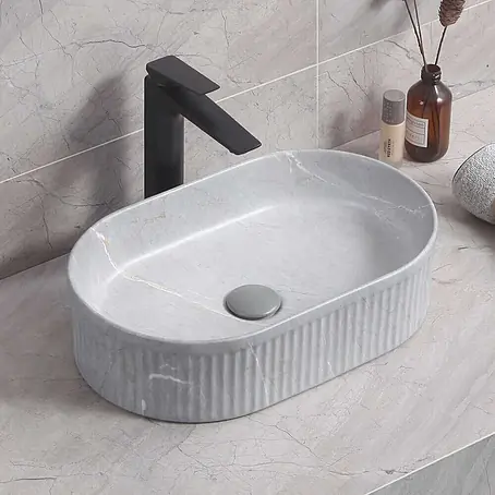 Poalgi  Aufsatzwaschbecken CORINTO OVALO