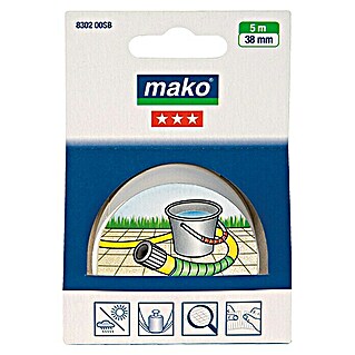 Mako Super-Kraftband (Weiß, 5 m x 38 mm)