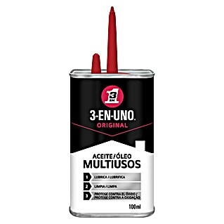 3 en 1 Lubricante (100 ml, Apto para: Herrajes)