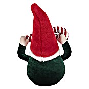 Dekofigur Weihnachtswichtel mit Zuckerstange (L x B x H: 22 x 14 x 41 cm, Polyester) | BAUHAUS