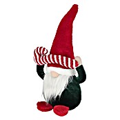 Dekofigur Weihnachtswichtel mit Zuckerstange (L x B x H: 22 x 14 x 41 cm, Polyester) | BAUHAUS