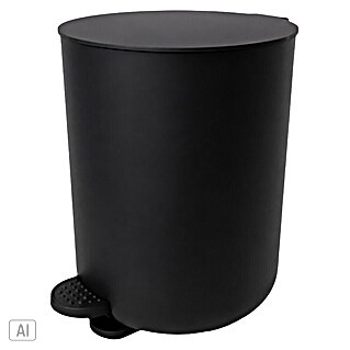 Venus Kosmetikeimer (4 l, Metall, Schwarz)