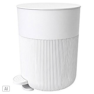 Venus Kosmetikeimer (4 l, Metall, Weiß)