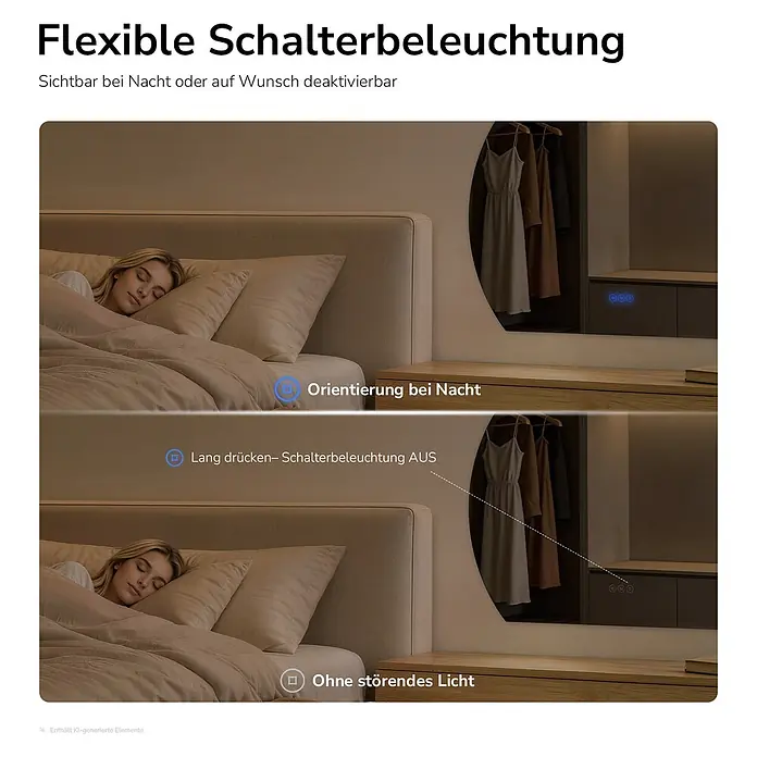 Emke Lichtspiegel LM39 - 100 x 83 cm