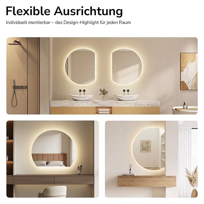 Emke Lichtspiegel LM39 - 90 x 73 cm