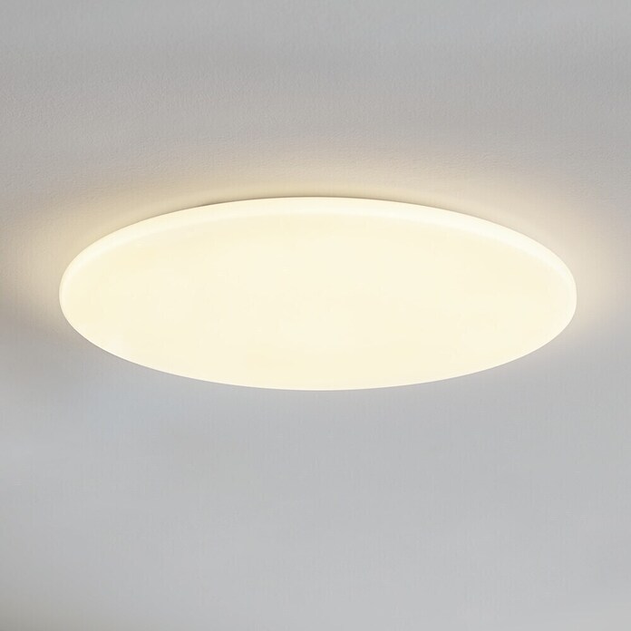 Eglo LED-Deckenleuchte rund Pogliola (36 W, Weiß, Ø x H: 500 x 55 mm)