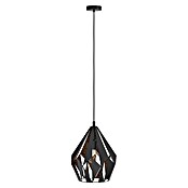 Eglo Pendelleuchte rund Carlton 1 (60 W, Kupfer/Schwarz, Höhe: 110 cm)