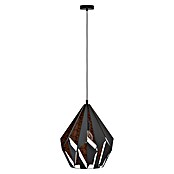 Eglo Pendelleuchte rund (60 W, Schwarz, Ø x H: 38,5 x 110 cm)