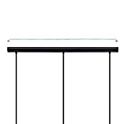 Eglo Pendelleuchte rund (3 x 60 W, Schwarz, Ø x H: 20,5 x 110 cm)