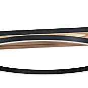 Eglo Boyal LED-Pendelleuchte (40,5 W, L x B x H: 101 x 40 x 110 cm, Schwarz/Braun-rustikal, Warmweiß) | BAUHAUS