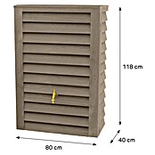 Garantia Exklusive Line Regenspeicher Woody (300 l, Lightwood) | BAUHAUS