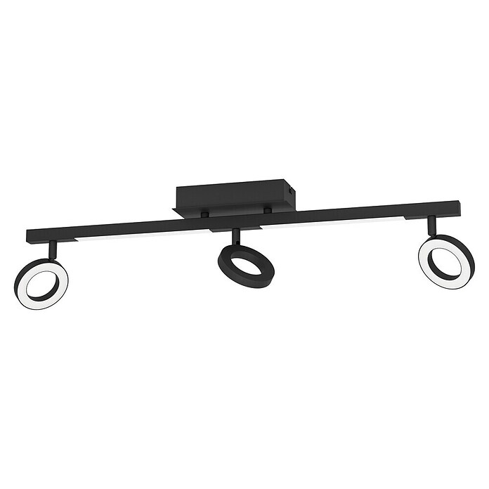 Eglo Cardillio 2 LED-Deckenstrahler CARDILLIO 2 (16,2 W, L x B x H: 38,5 x 8,5 x 17,5 cm, Schwarz, Warmweiß, 5 Stk.) | BAUHAUS